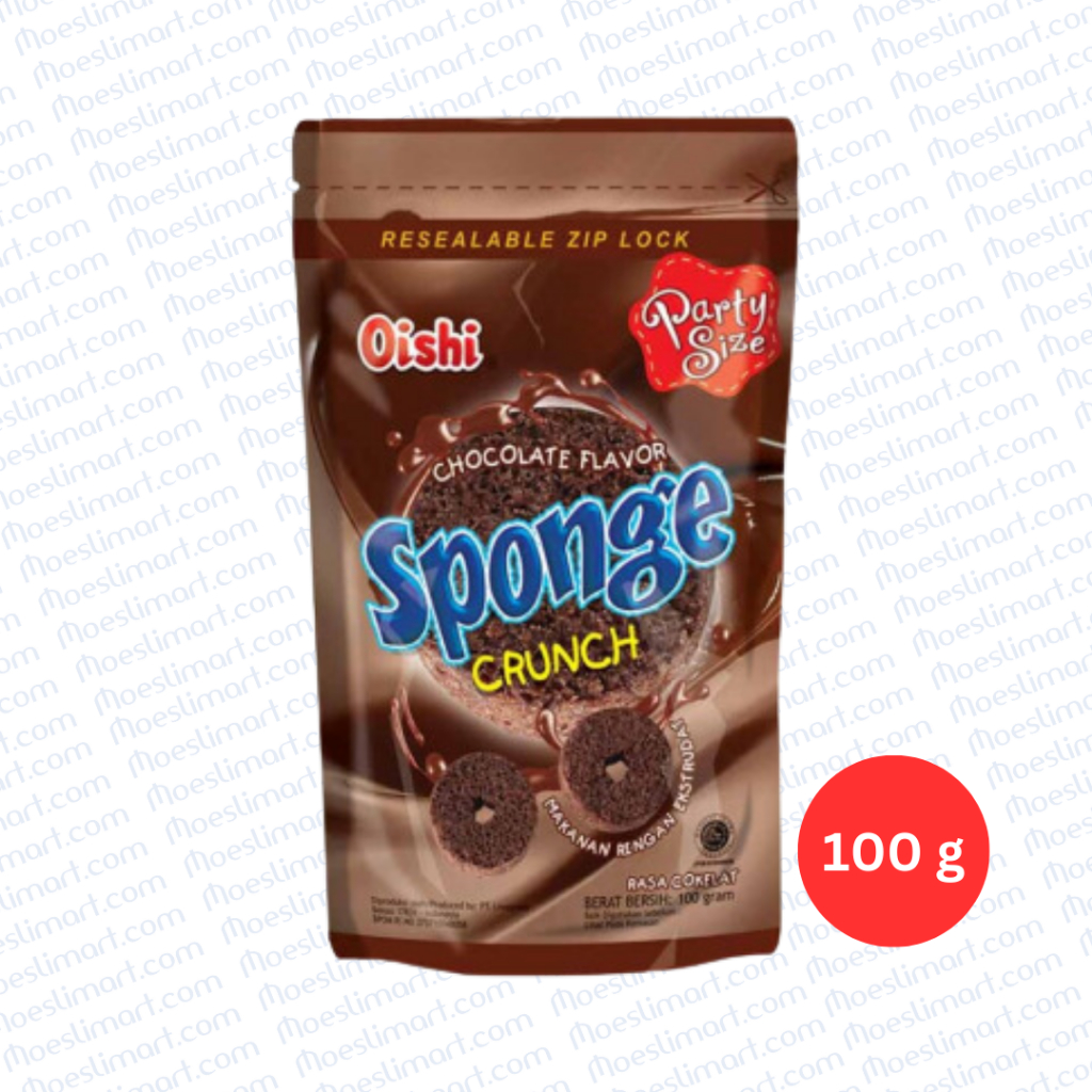 

Oishi Sponge Crunch Cokelat 100 g