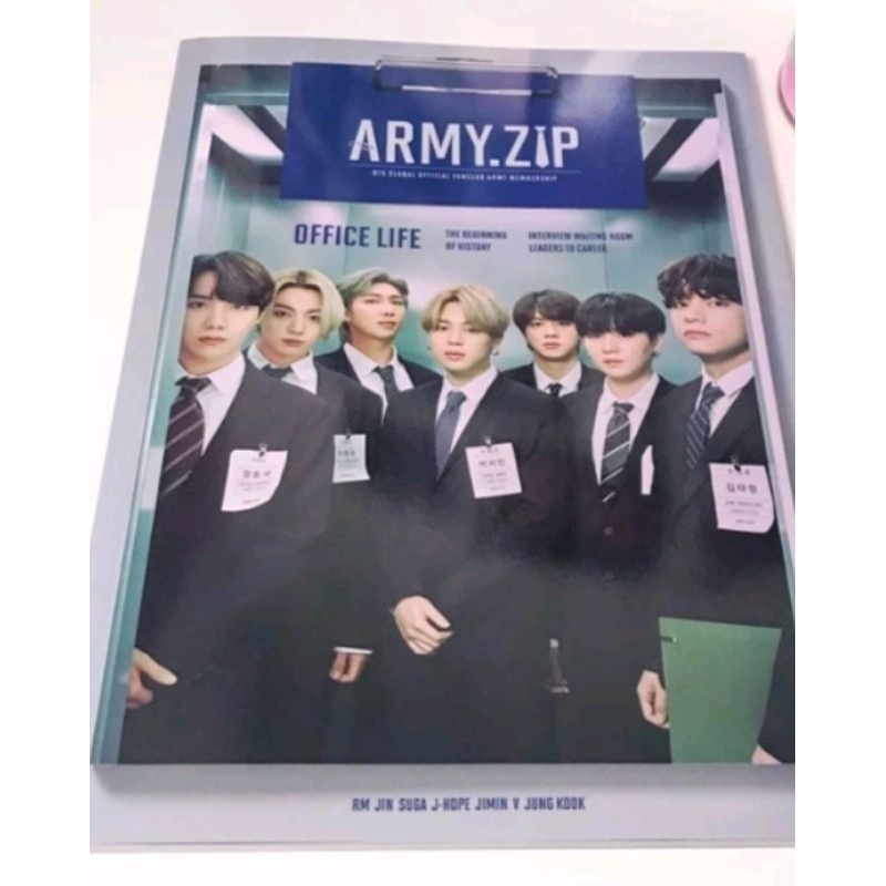 BTS Official Merchandise Photobook Army Zip Membership Kit 8th