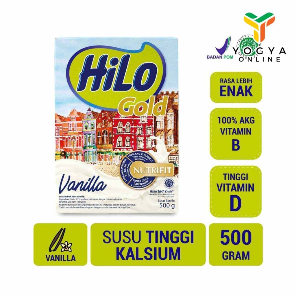 

Hilo Gold Vanilla 500 Gr