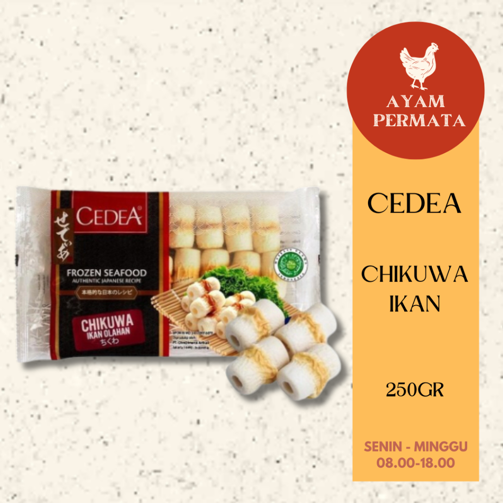 

CEDEA Chikuwa Chikwa Chikua Ikan Bakso Baso 500gr - Ayam Permata