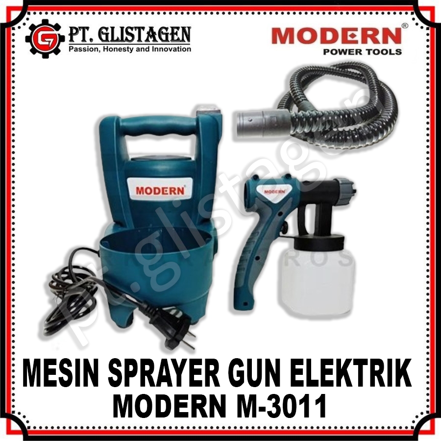 MODERN M3011 Mesin Spray Gun Elektrik Alat Semprot Cat Elektrik Modern M-3011