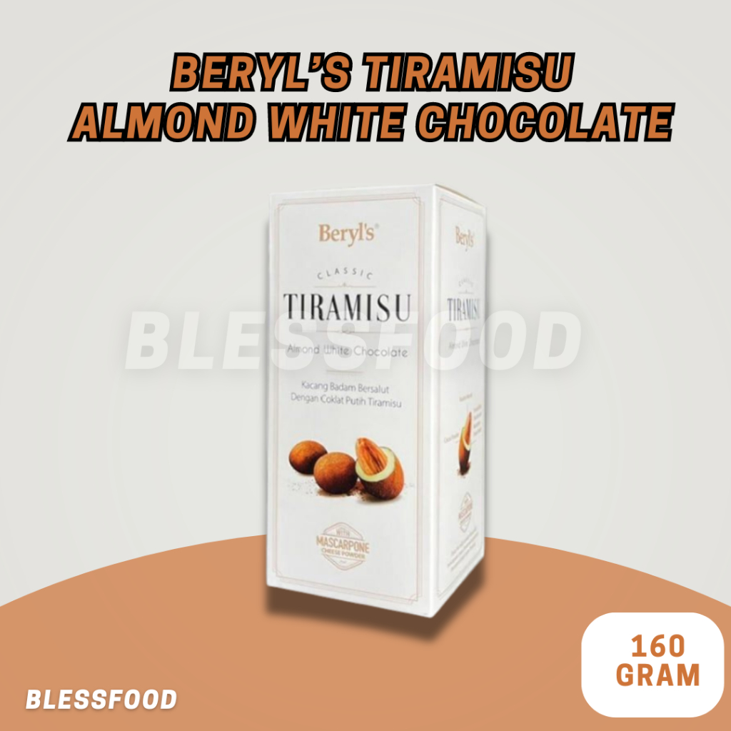 

Beryl's Classic Tiramisu Almond White Chocolate [Expired 2025] Import Malaysia 180g