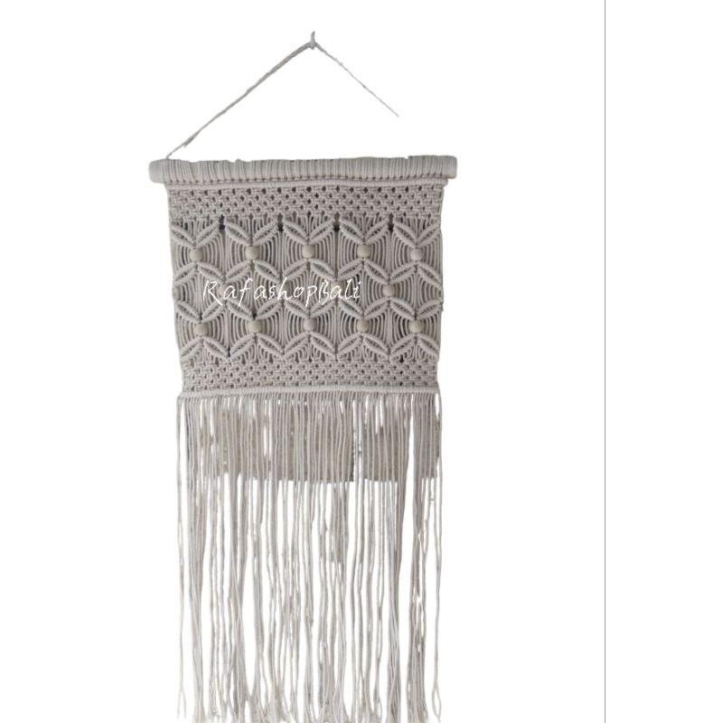 Tirai macrame Kupu/wallhanging/hiasan dinding