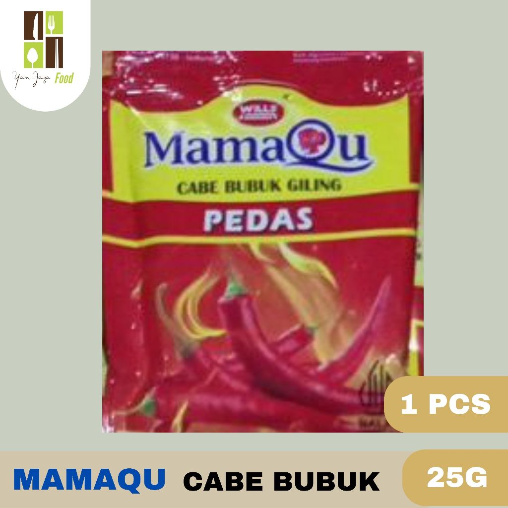 

Mamaqu Cabe Bubuk / Cabai Bubuk Giling / Pedas Kemasan Sachet 25g 1 PCS
