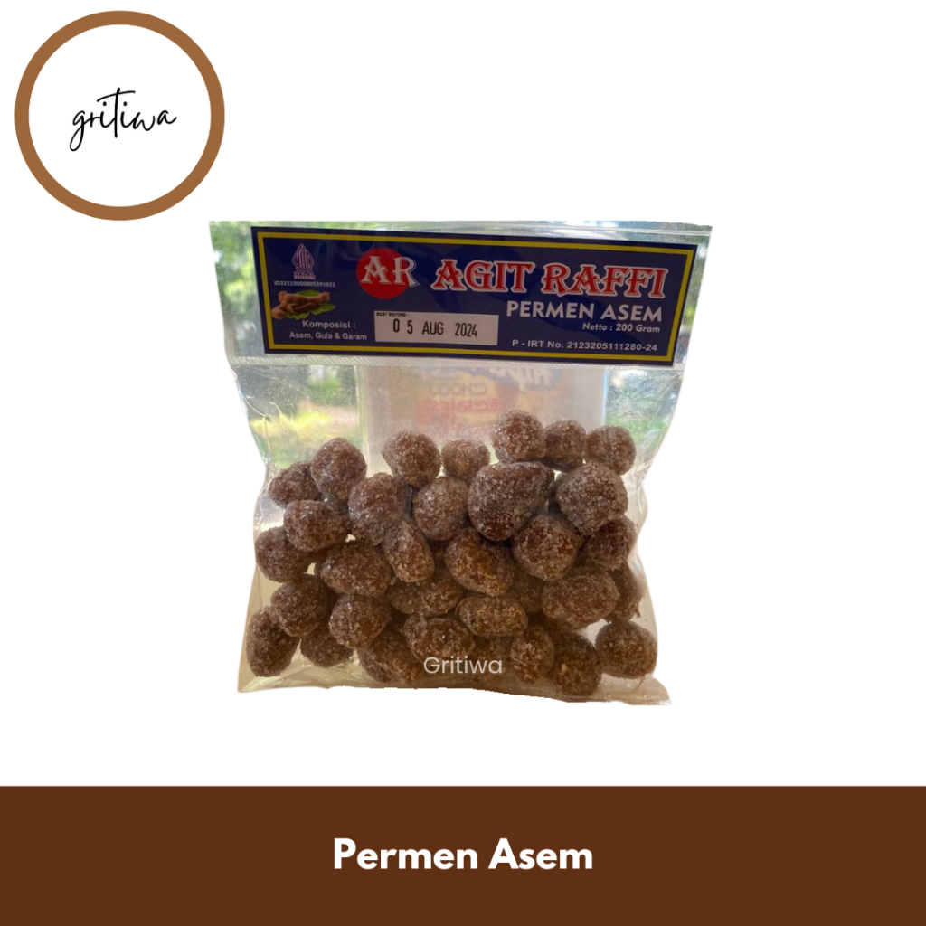 

GRITIWA - PERMEN ASAM JAWA BULAT - 200 GRAM