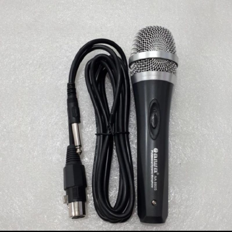 Mic kabel Aiwa Na8805 Original product microphone genggam Cable Na 8805