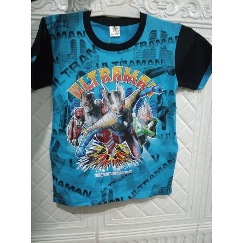 Setelan Baju Celana Anak Laki - Laki Ultraman - Setelan Anak Cowok