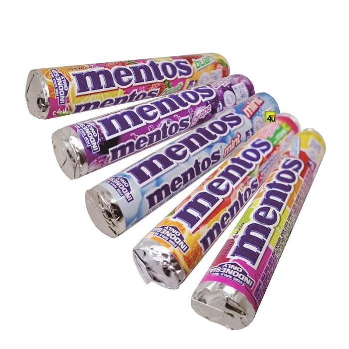 

Mentos Candy Roll All Variant 37 Gram