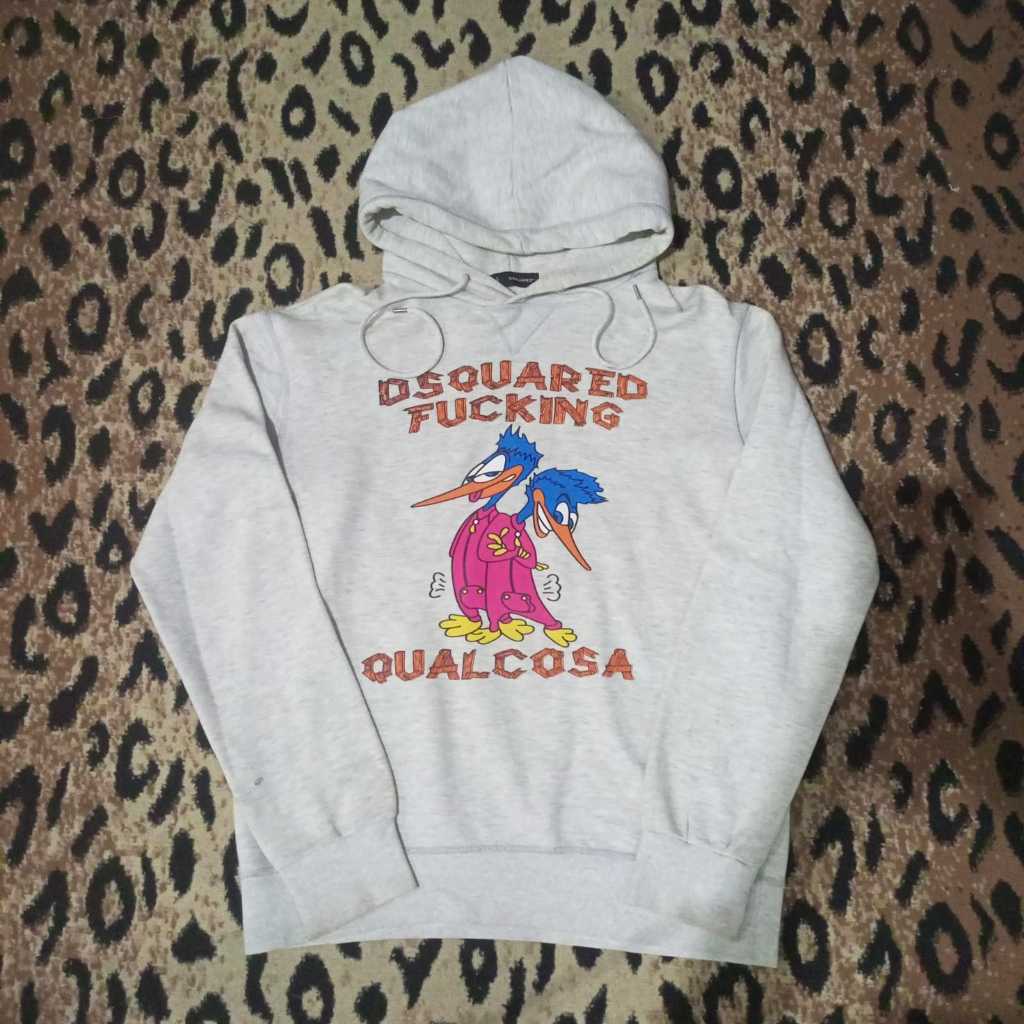 Hoodie Dsquared Qualqosa Hooded Sweater Unisex
