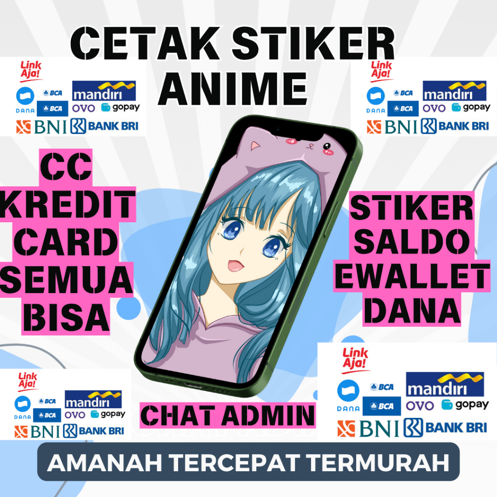 

CETAK STIKER ANIME SUKA-SUKA | BISA PAKAI APA AJA|