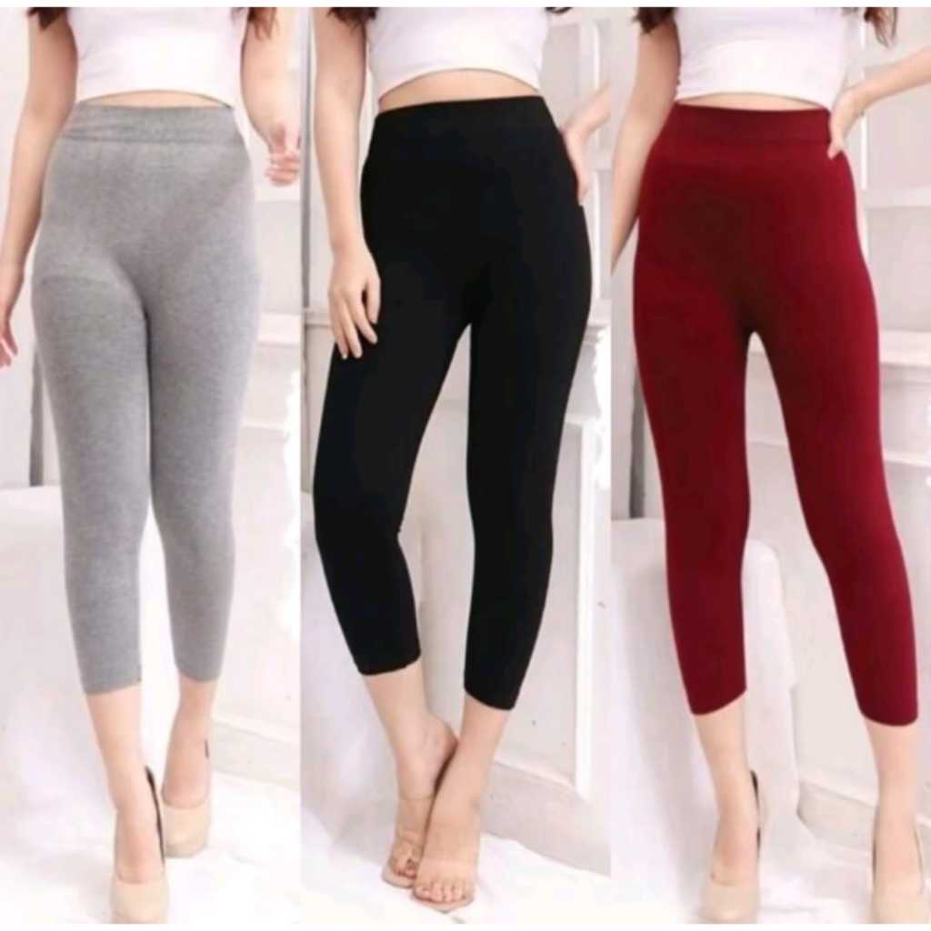 Legging 7/8 Import / Celana Legging 7/8 Import / Legging 7/8 High Waist (HW) / Legging 7/8 Import Te