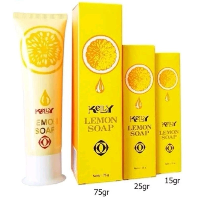 Kelly lemon soap / pembersih wajah kelly / sabun kelly