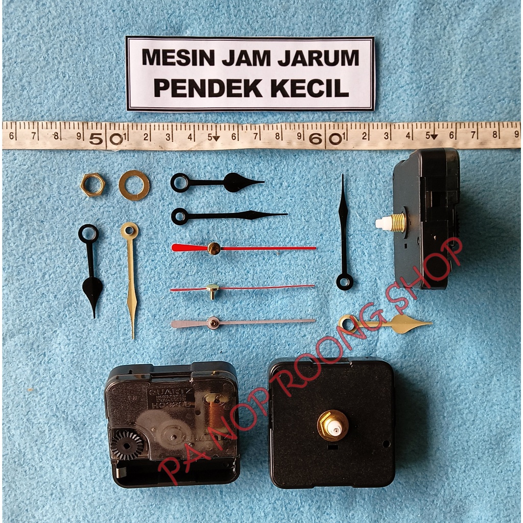 MESIN JAM JARUM PENDEK (KECIL)