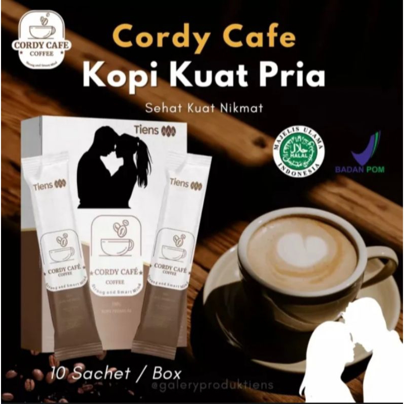 

Cordy Coffe Cafe - Kopi stamina Pria dan Wanita - Tiens Caffe Coffe Original Termurah dan Terlaris