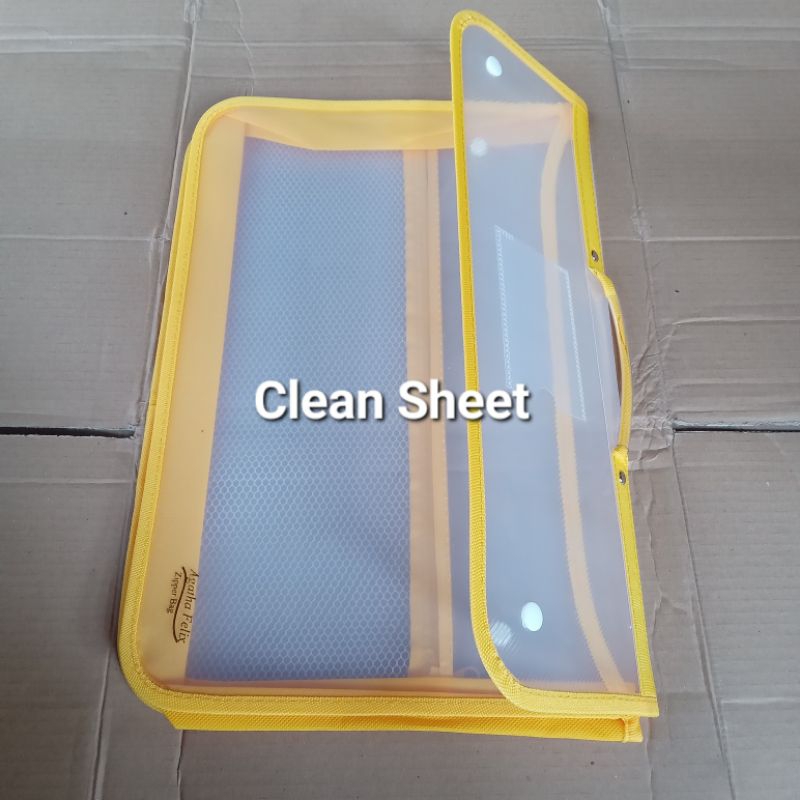 

Zipper bag ukuran folio