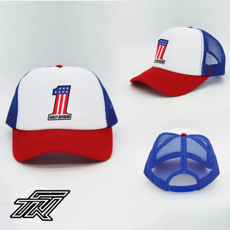 Topi jaring keren. topi pria dewasa motif 1 keren