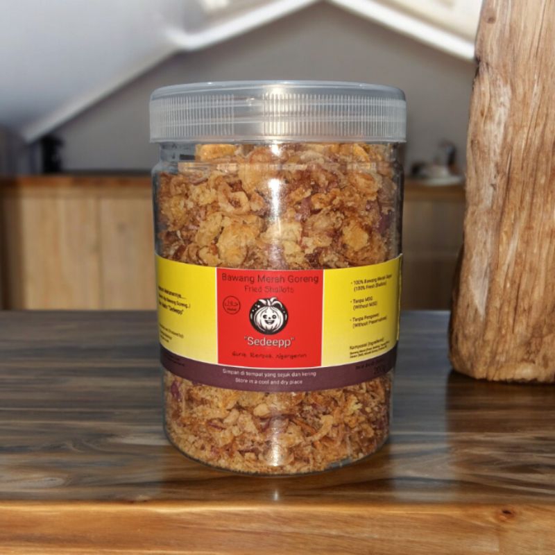 

[Discount 40%] Bawang Goreng Sedeepp 200gr / Fried Shallots Sedeepp 200gr