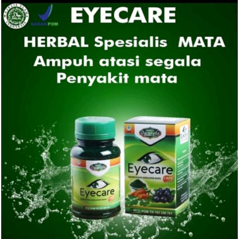 EYECARE OBAT EYE CARE KAPSUL HERBAL UNTUK MATA MINUS PLUS SILINDER KATARAK ASLI 100% ORIGINAL