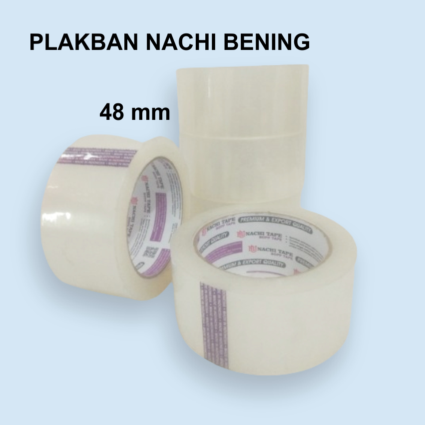 

1 Pcs Plakban Lakban Besar Bening Nachi 2 Inchi 48 mm