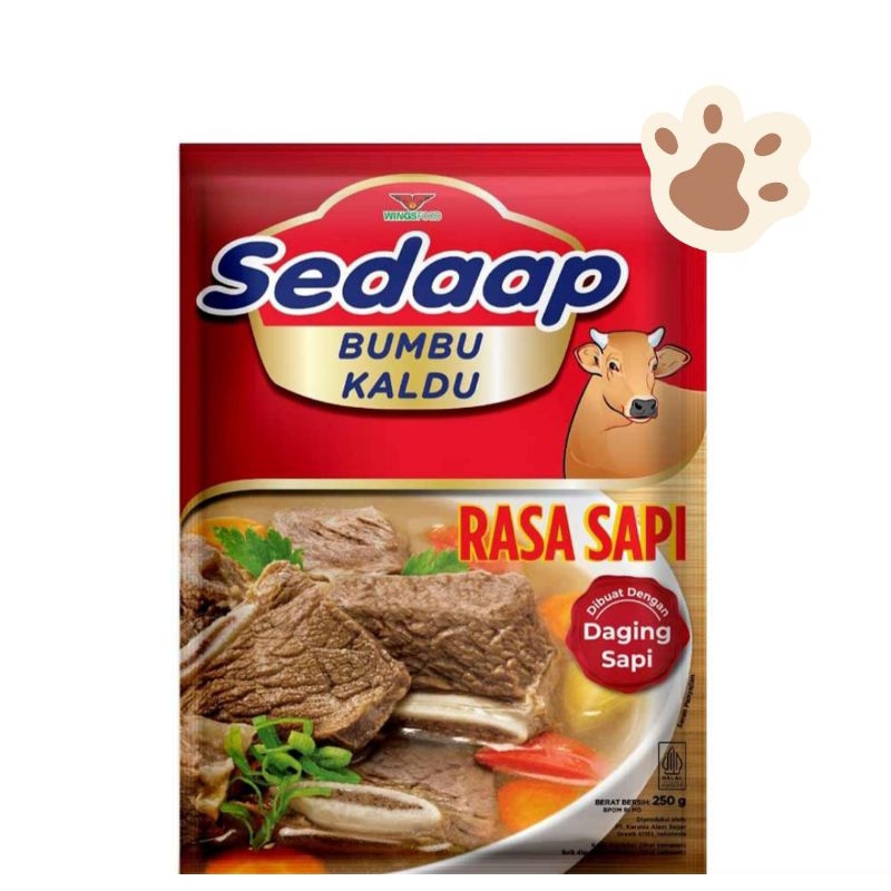 

Sedaap Bumbu Penyedap rasa kaldu daging sapi 250gr