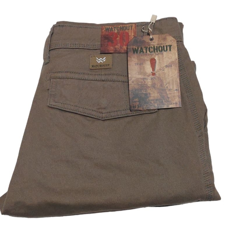 Watchout Celana Cargo panjang Pria original size 30