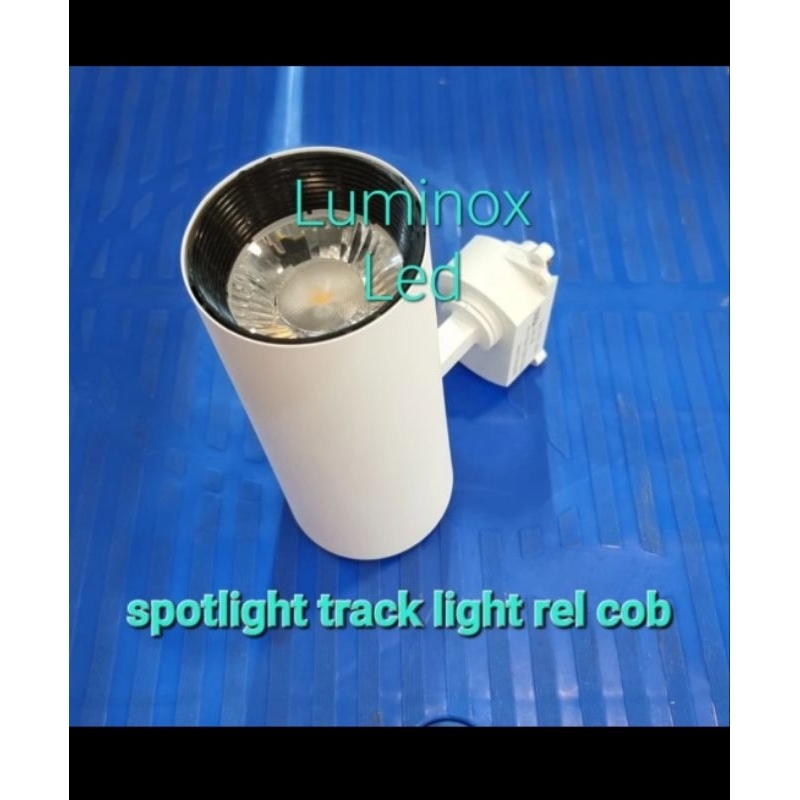 lampu sorot rel cob 20w 20watt / spotlight track light led 20w 20 watt 220volt