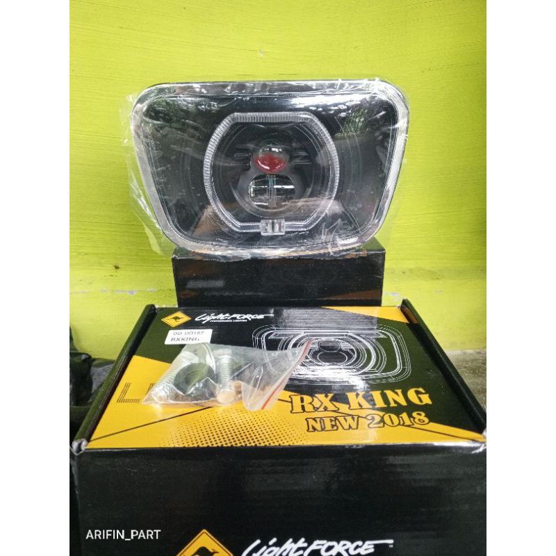 Headlamp Daymaker LED Rx King GL 100 Lampu Depan Daymaker Oval Rxking new