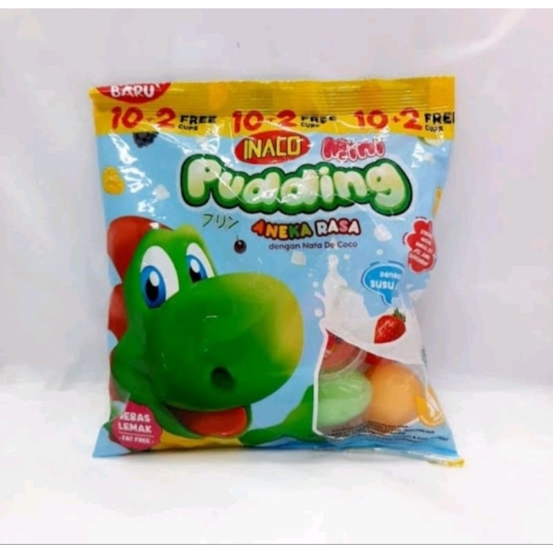 

INACO MINI PUDING NATA DE COCO ISI 10+2