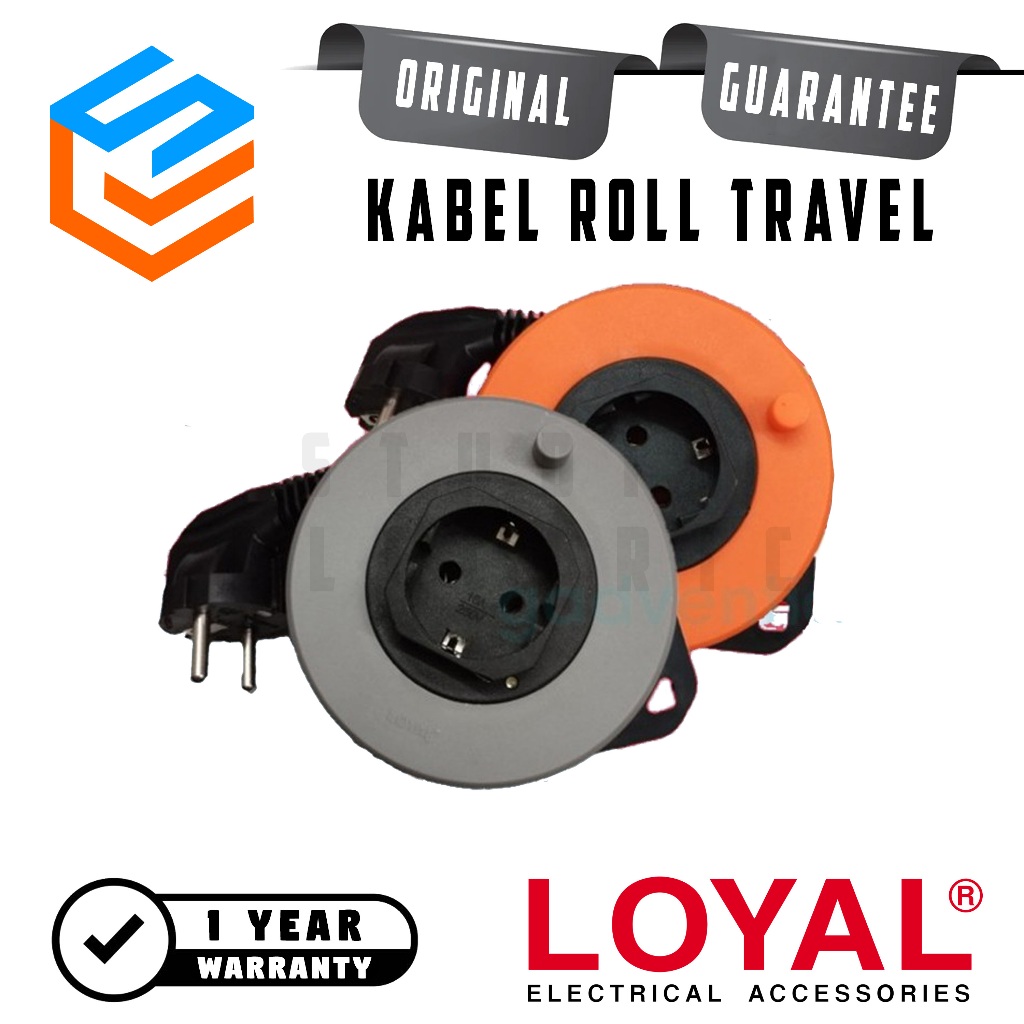 Loyal Kabel Roll 2 Meter Box Mini Travel SNI - LY-150 / LY150
