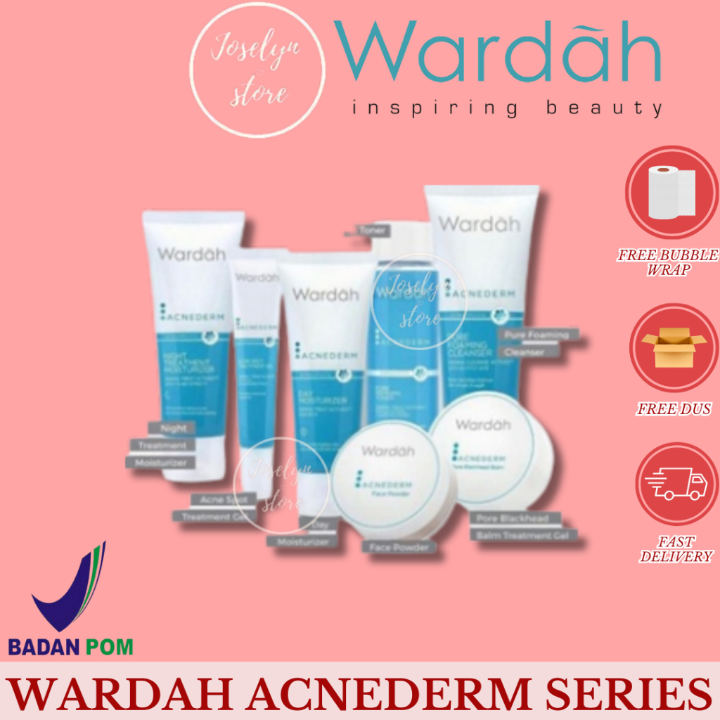 WARDAH ACNEDERM SERIES / Acnederm Wardah
