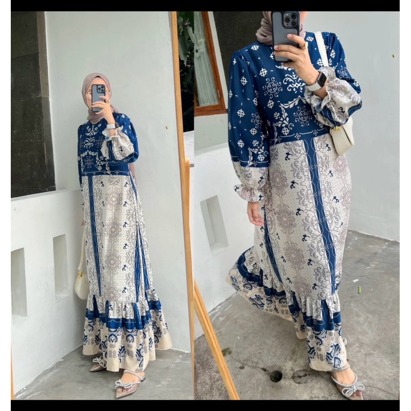 SALE Raeya Luxy Dress | Muslim Dress OUTFIX DISKON