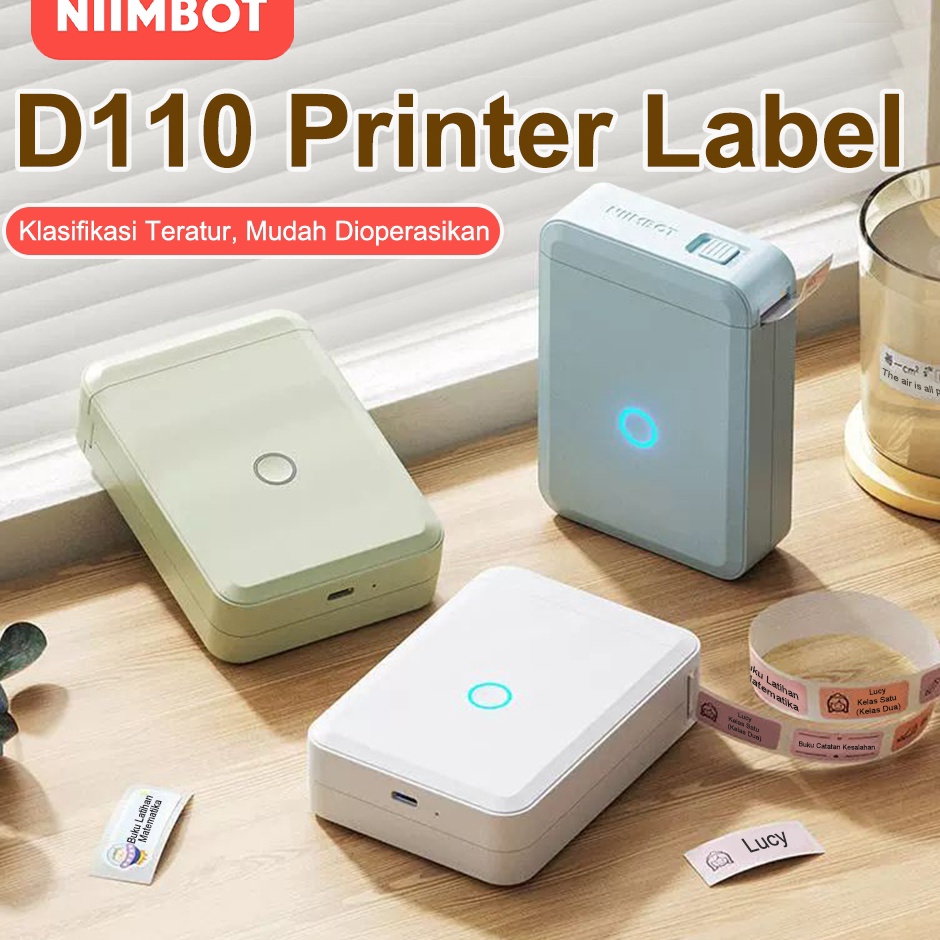 

Nikmati NIIMBOT D11 Perekat Label Termal Portabel Nirkabel Bluetooth Printer Stiker