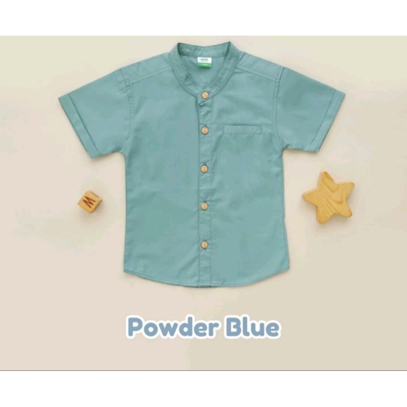 Kemeja Koko Lengan Pendek Kemko Anak Laki Laki