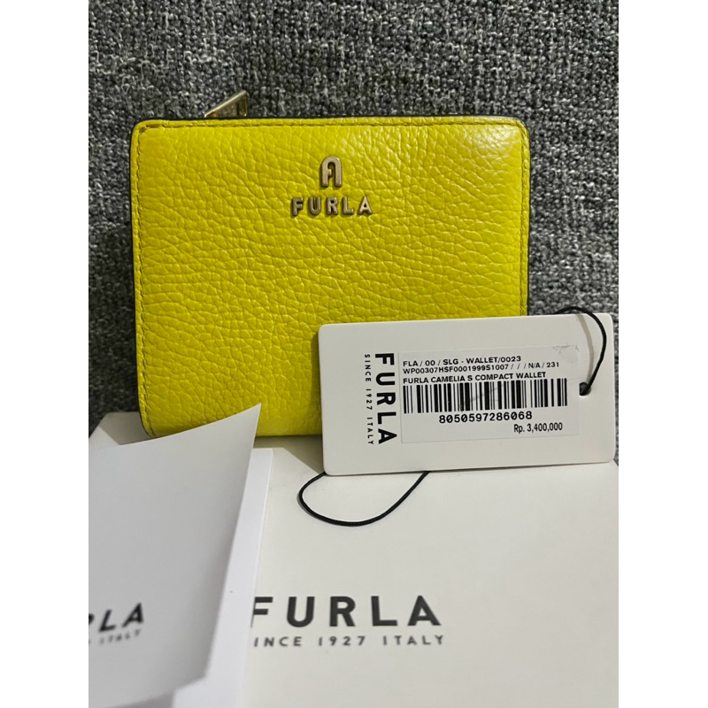 Preloved dompet furla original Genuine leather