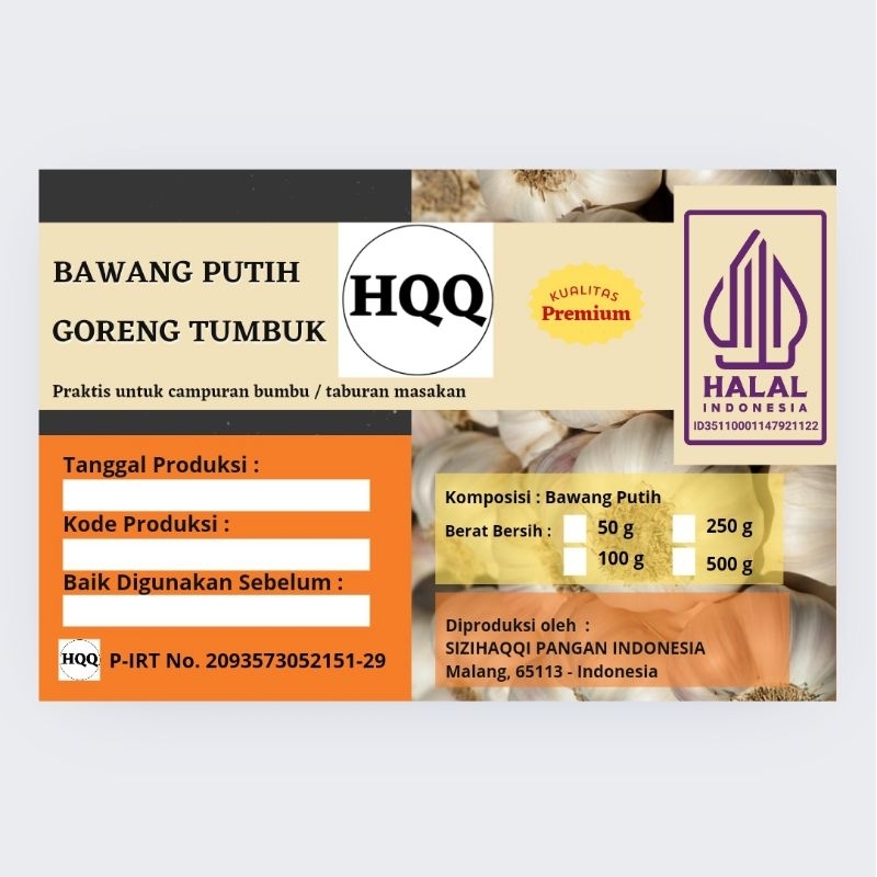 

Bawang Putih Tumbuk / Remah ( Berat 100 gr )