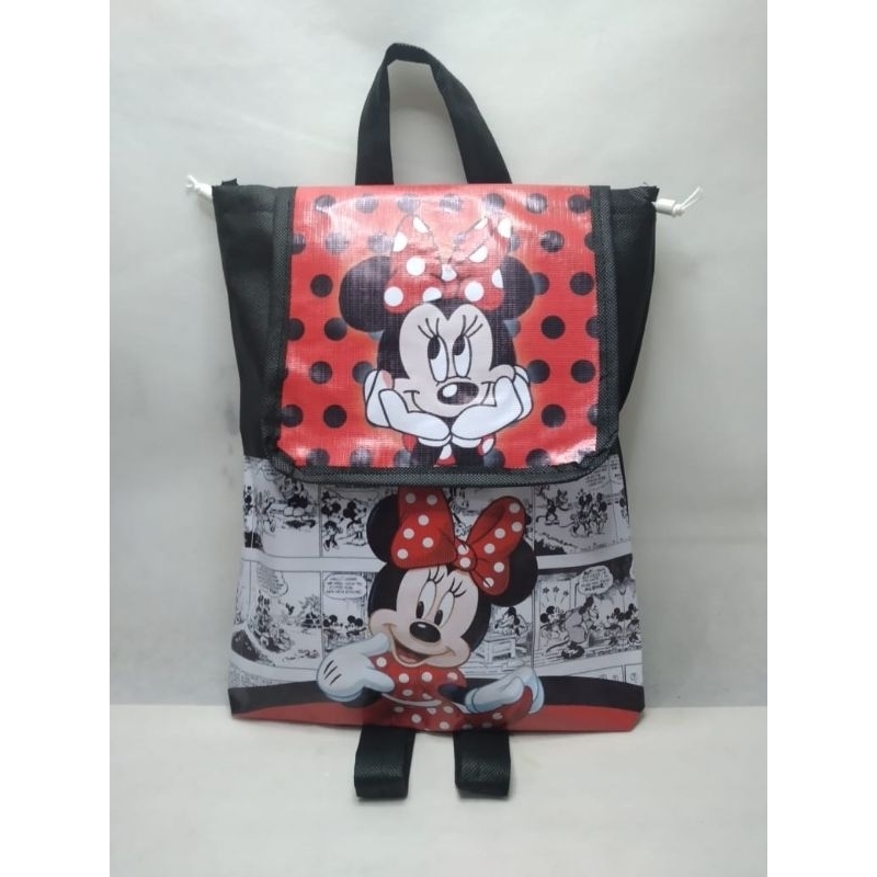 

tas souvenir ultah ransel custom minnie m*use