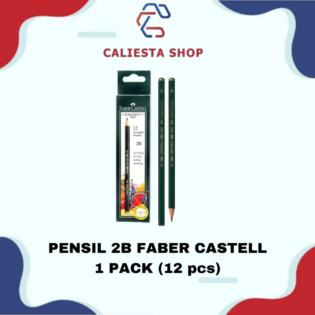 

Faber Castell Pensil 2B 1 Pack ( 12 Pcs )