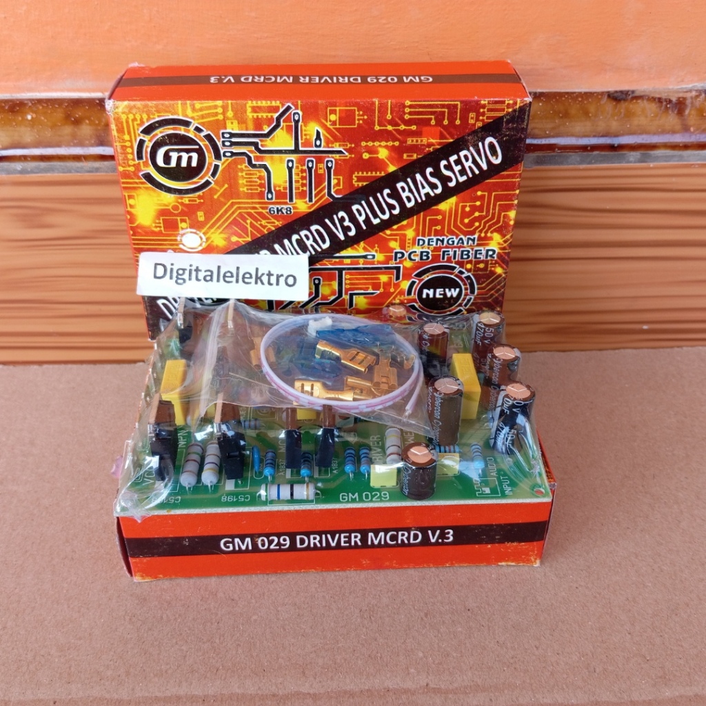 Kit DRIVER POWER GM 029 DENGAN PCB FIBER DRIVER POWER MCRD V3 PLUS BIAS SERVO