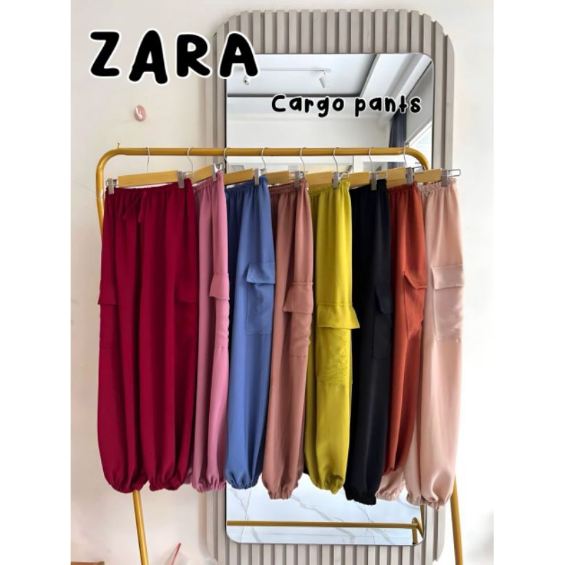 Cargo jogger pants Zara