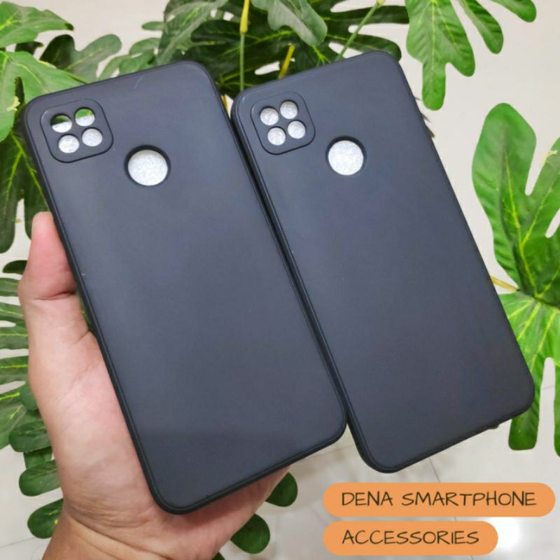 Soft Case Redmi 10A Hitam Polos Black Matte