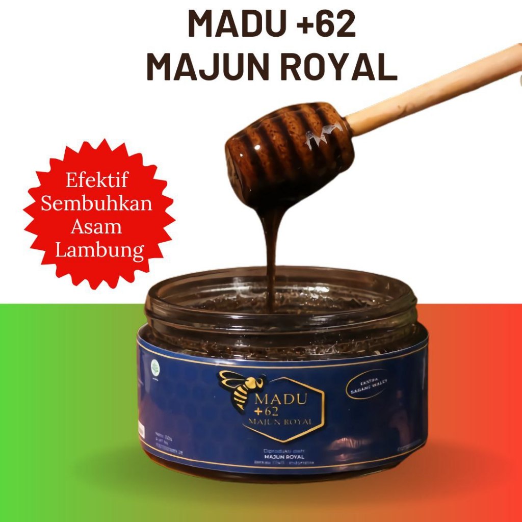 

Madu Majun Royal Extra Sarang Walet Obati Asam Lambung