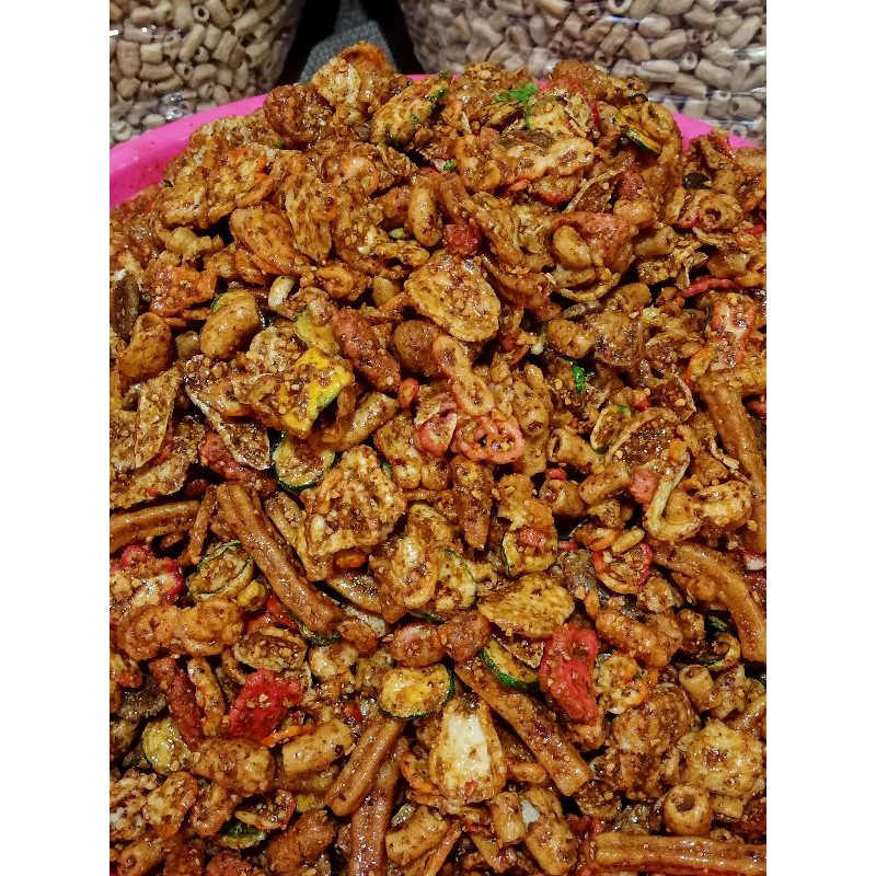 

seblak kering bumbu kacang