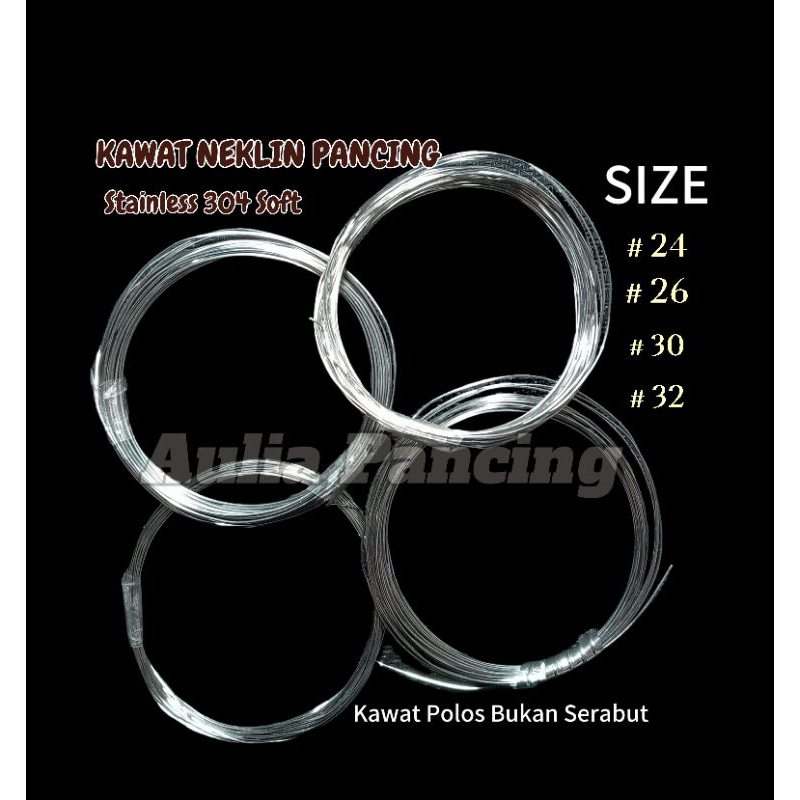 Kawat Neklin Pancing Soft Leader Wire