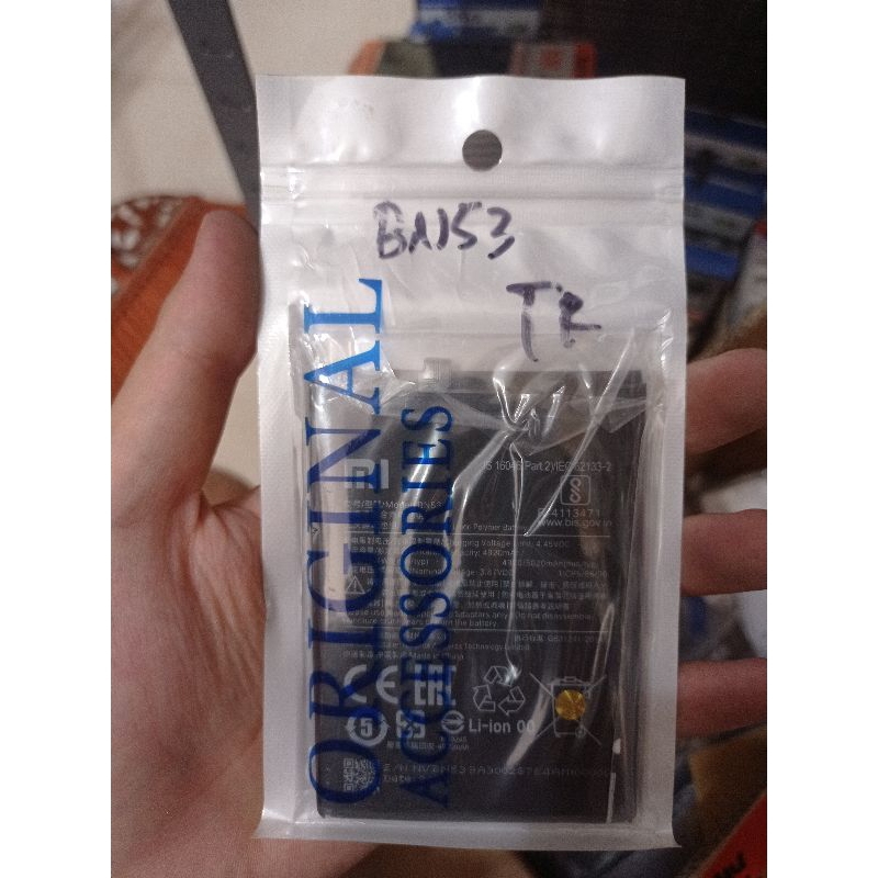 BATRE BATERAI HP MODEL BN53 XIAOMI REDMI NOTE 9 / NOTE 9 PRO ORI PACK