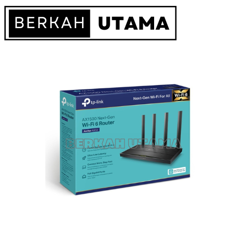 TP-LINK ARCHER AX12 AX1500 WIFI 6 ROUTER TPLINK ARCHER AX-12