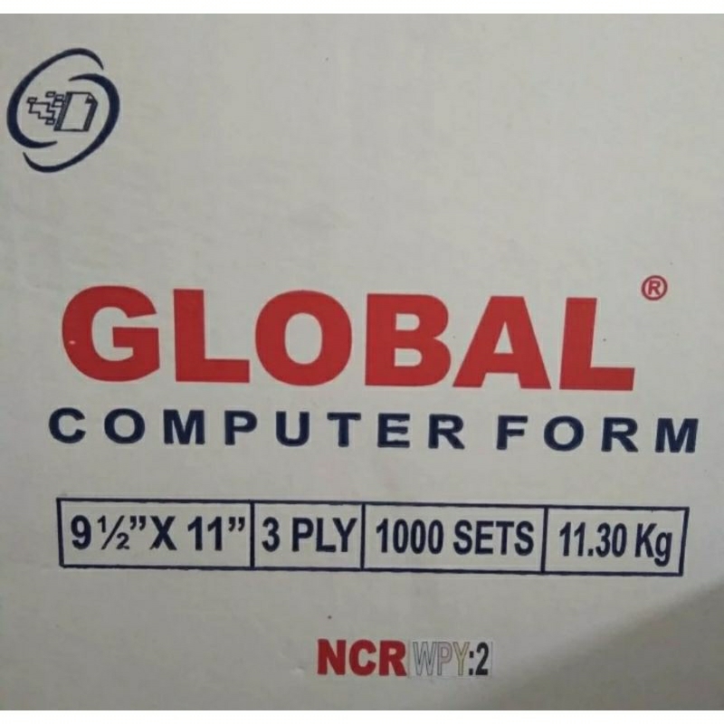 

Continuous Form 3 ply bagi 2 Global