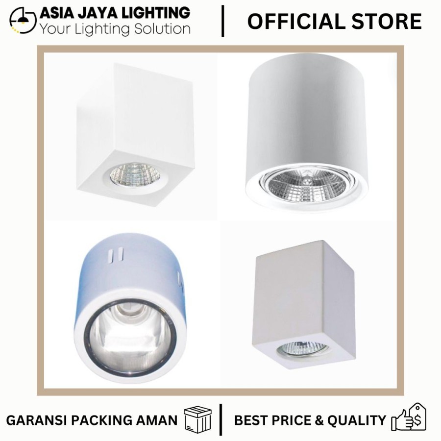 DOWNLIGHT OUTBOW / DOWNLIGHT OB / DOWNLIGHT TIMBUL / LAMPU DOWNLIGHT TEMPEL / LAMPU PLAFON TEMPEL / 