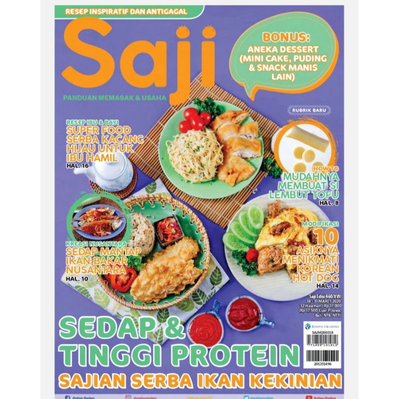 DAPAT 3000 EBO0K - RESEP SAJIAN SERBA IKAN KEKINIAN TABLOID SAJI