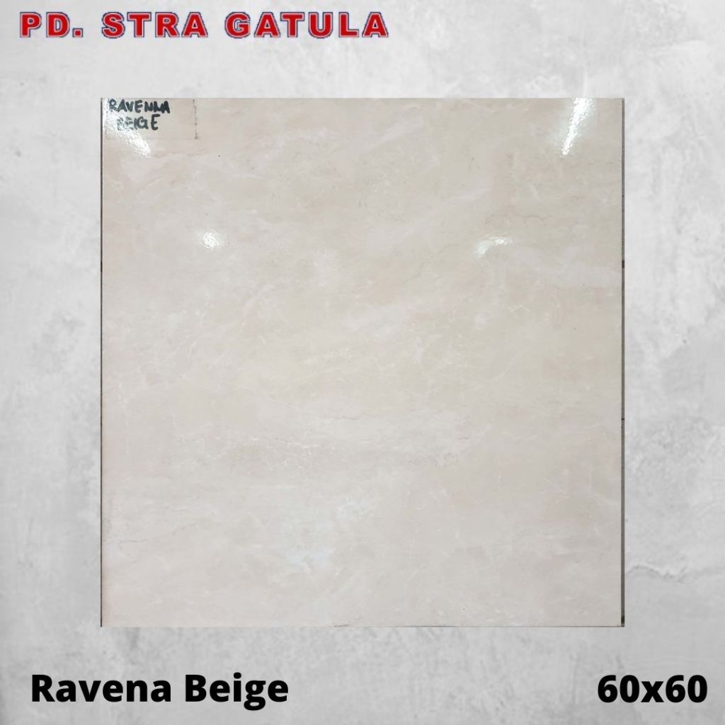 (invoice) SEMI GRANIT 60x60 Ravenna Beige - Keramik Lantai - Keramik 60cm