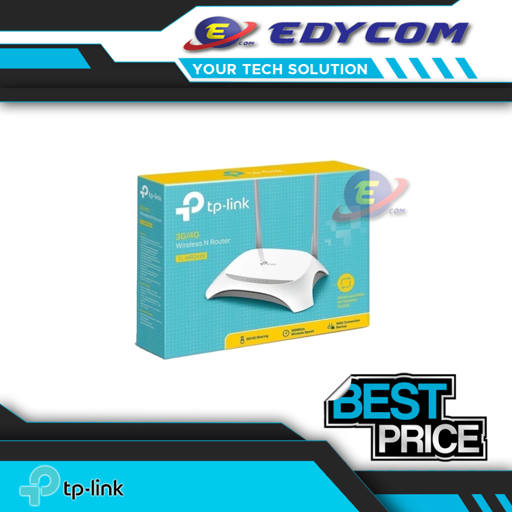 TP-LINK TL-MR 3420 Router 4G/3G USB Modem